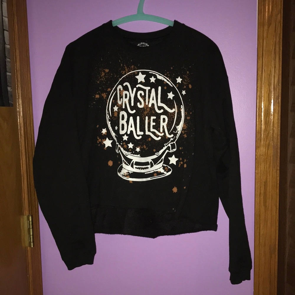 Mamie Ruth Crystal Baller Sweatshirt